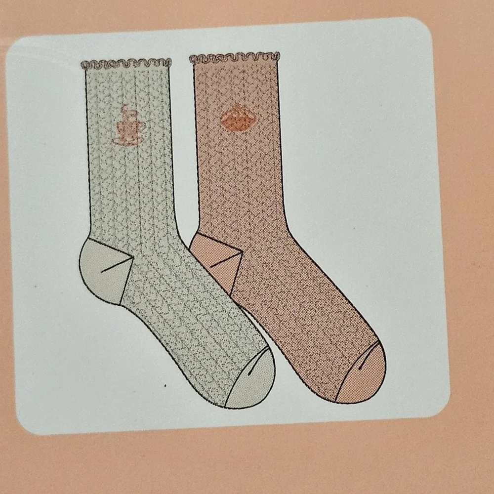 Bridgerton Super Soft Set Of Two Crew Socks